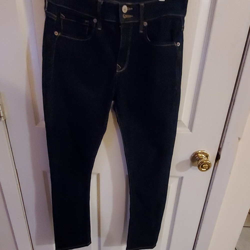 Dark blue skinny jeans